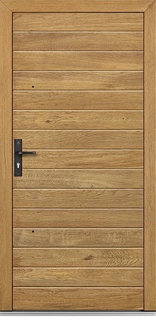 Drzwi zewnętrzne drewniane Doorsy model VINTAGE OAK 13 z kolekcji Vintage
